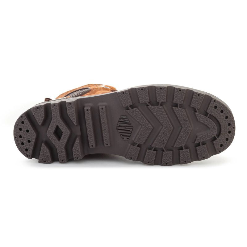 PALLADIUM PAMPA HI ZIP PONY COW PRINT 95983-911
