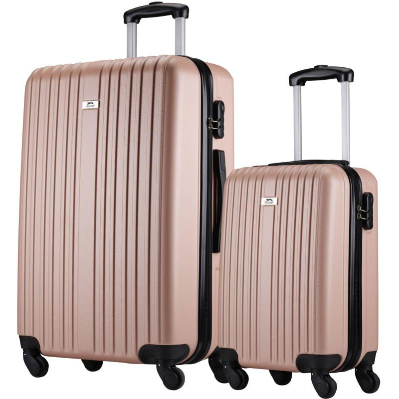 SET OF 2 SUITCASE 18 AND 26 INCHES SLAZENGER ROSE GOLD Accessories Your Sports Performance