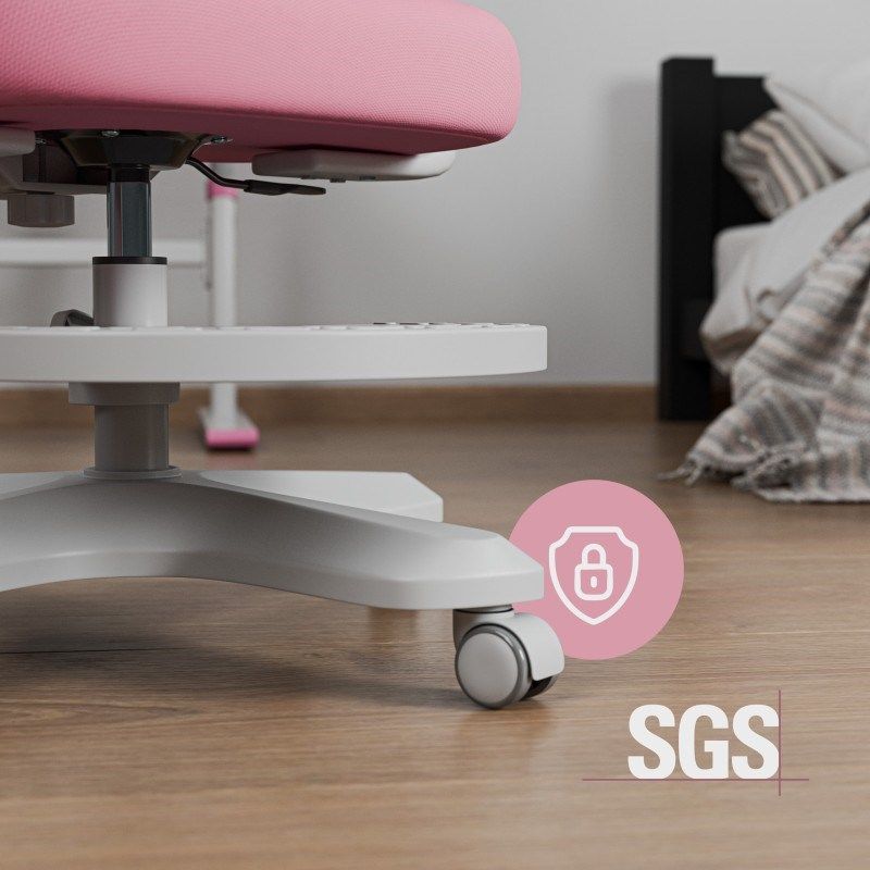 Junior 4.6 Pink Swivel Chair Fotele/Fotele biurowe Your Sports Performance