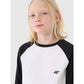 Boys' longsleeve regular plain 4F 4FJWSS25TLONM420-10S *Kategoria tymczasowa Your Sports Performance