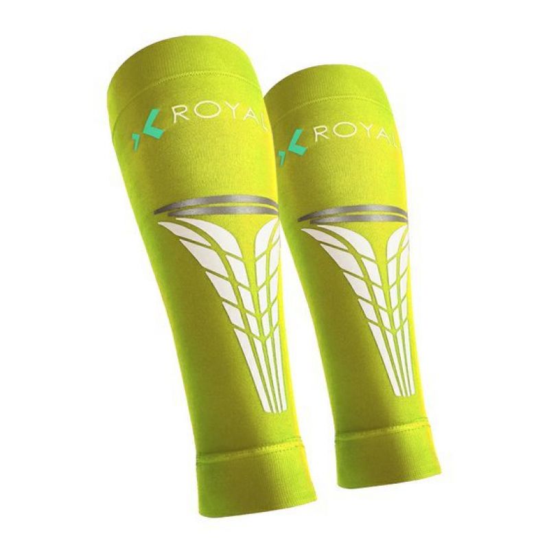 ROYAL BAY Extreme 2.0 calf wraps yellow Import z Brooks/Royal Bay/Opaski na łydki Your Sports Performance