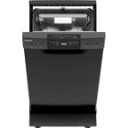 Freestanding dishwasher MPM-45-ZMF-02 black, 45cm, automatic opening, Aqua Stop AGD - Produkty/Zmywarki wolnostojące Your Sports Performance