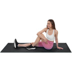 FITNESS MAT YOGA PILATES EVA 180x60x0.4CM BLACK Sport/Siłownia I Fitness/Akcesoria Do Ćwiczeń/Maty Your Sports Performance