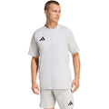 Men's adidas Tiro 26 Travel Tee light gray KD1120