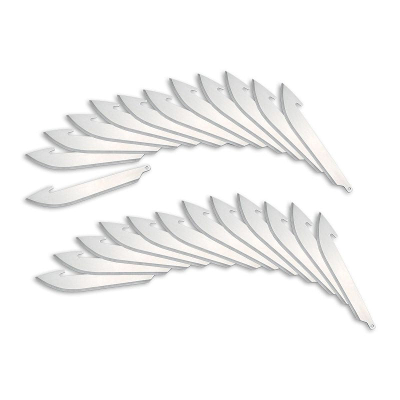 24 replaceable Outdoor Edge Drop-Point 350 blades Survival/Noże, scyzoryki, maczety Your Sports Performance