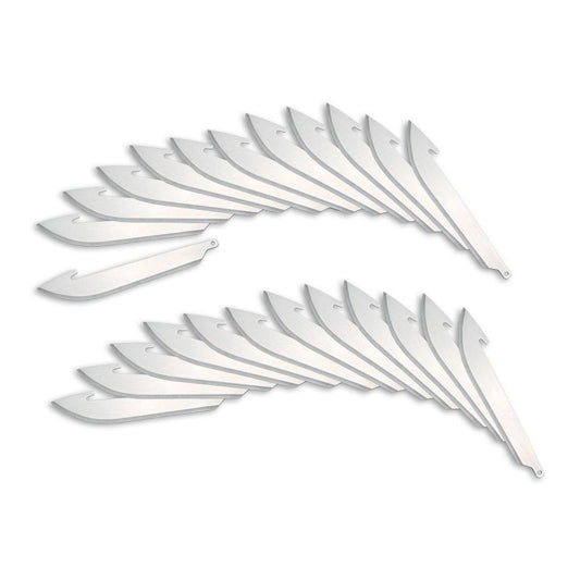 24 replaceable Outdoor Edge Drop-Point 350 blades Survival/Noże, scyzoryki, maczety Your Sports Performance