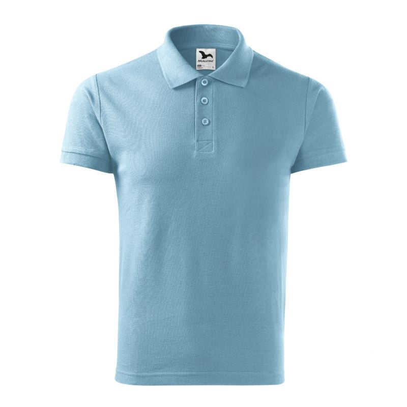 Malfini Cotton M MLI-21215 blue polo shirt Clothing/Lifestyle/T-shirts/Malfini Malfini