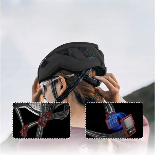 Rockbros bike helmet 10110039012 black L (58-62) Rockbros/Odzież Rowerowa/Kaski Your Sports Performance