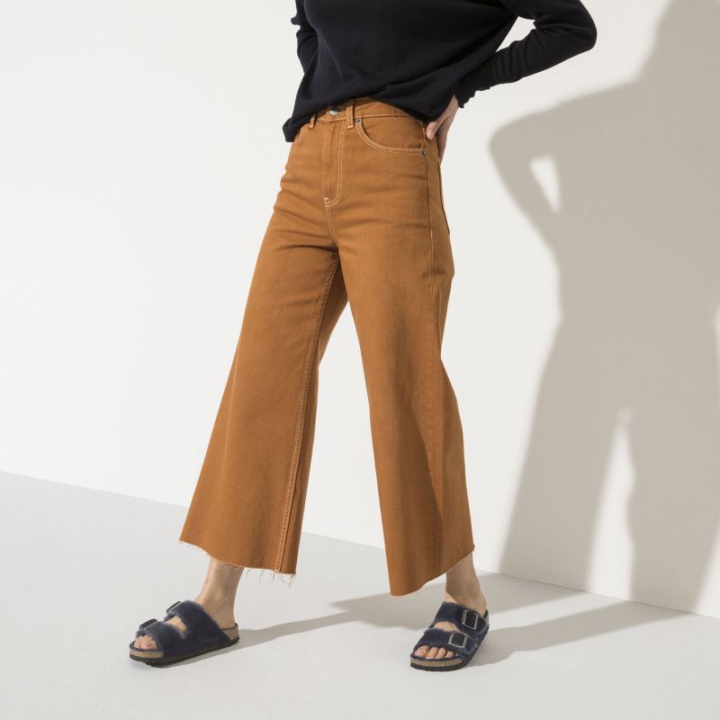 Birkenstock Arizona VL Shearling Midnight Suede Leather Insulated Flip-Flops Wide Regular (1020592) Footwear/Lifestyle/Birkenstock/Klapki/chodaki Birkenstock