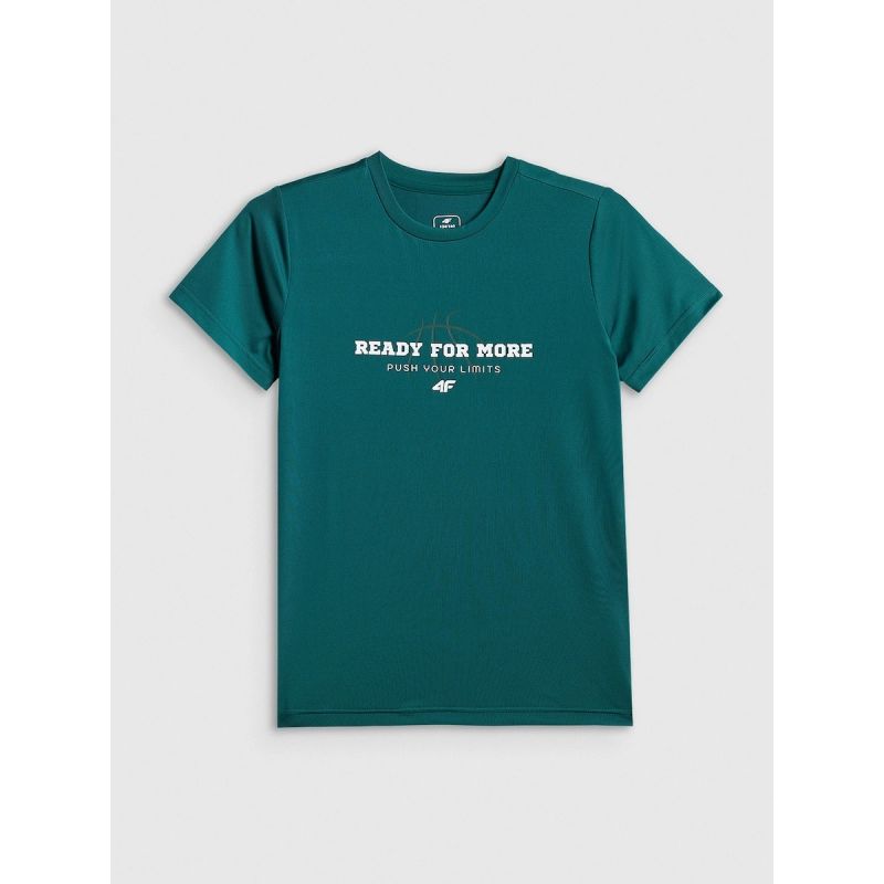 Boy's quick-drying sports T-shirt 4F 4FJRSS26TFTSM2390-46S 4f