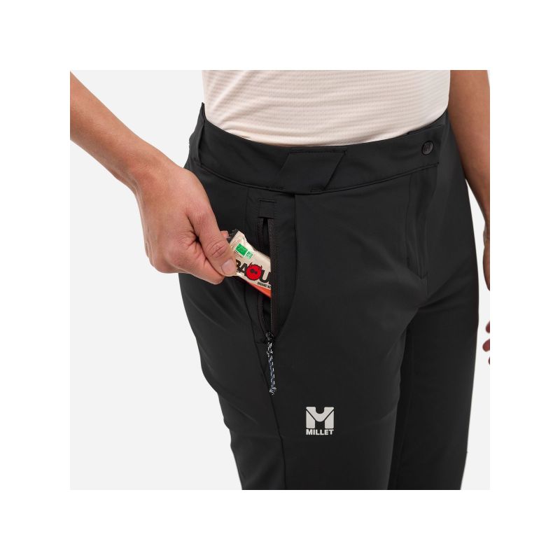 MILLET UBIC STRETCH 3/4 PANT W black shorts