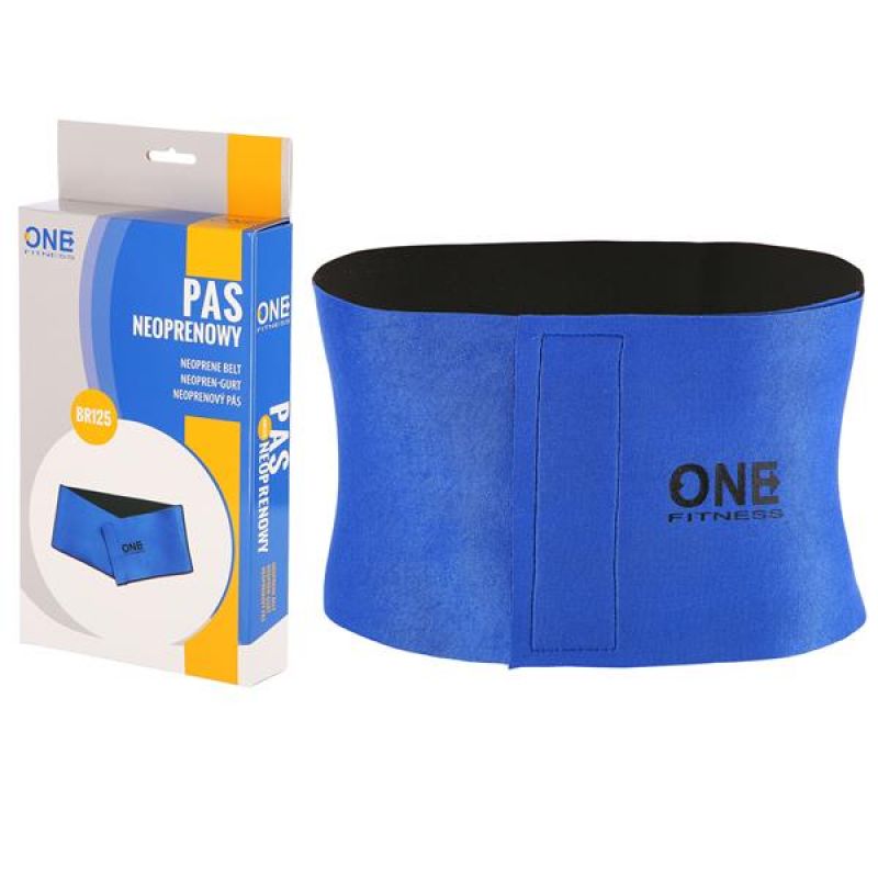 One Fitness BR125 neoprene belt Accessories/Training equipment Your Sports Performance