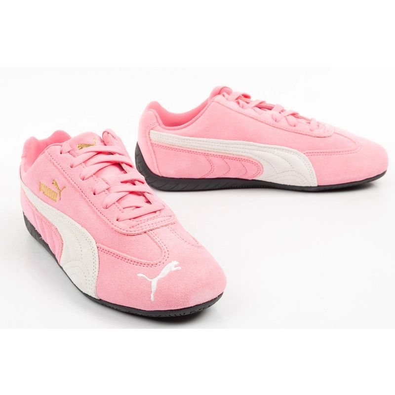 Puma Speedcat Women's Sports Shoes Pink Leather Fashion Sneakers