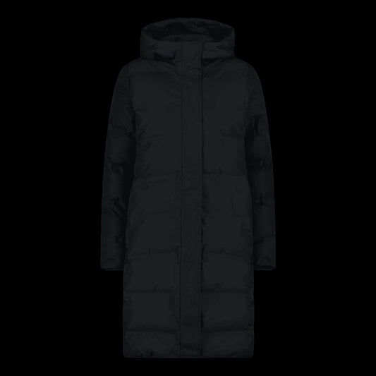 CMP Women's Hooded Winter Jacket, Insulated Waterproof Coat, Black (34K0096/U901) In preparation Your Sports Performance