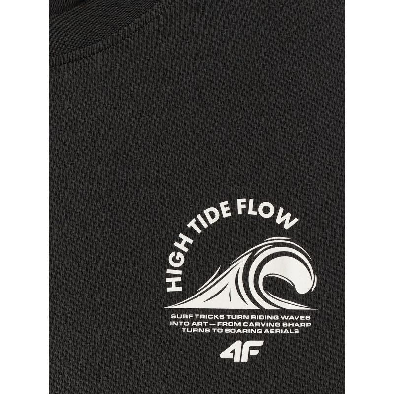 Men's relaxed T-shirt with print 4F 4FRSS26TTSHM4296-20S