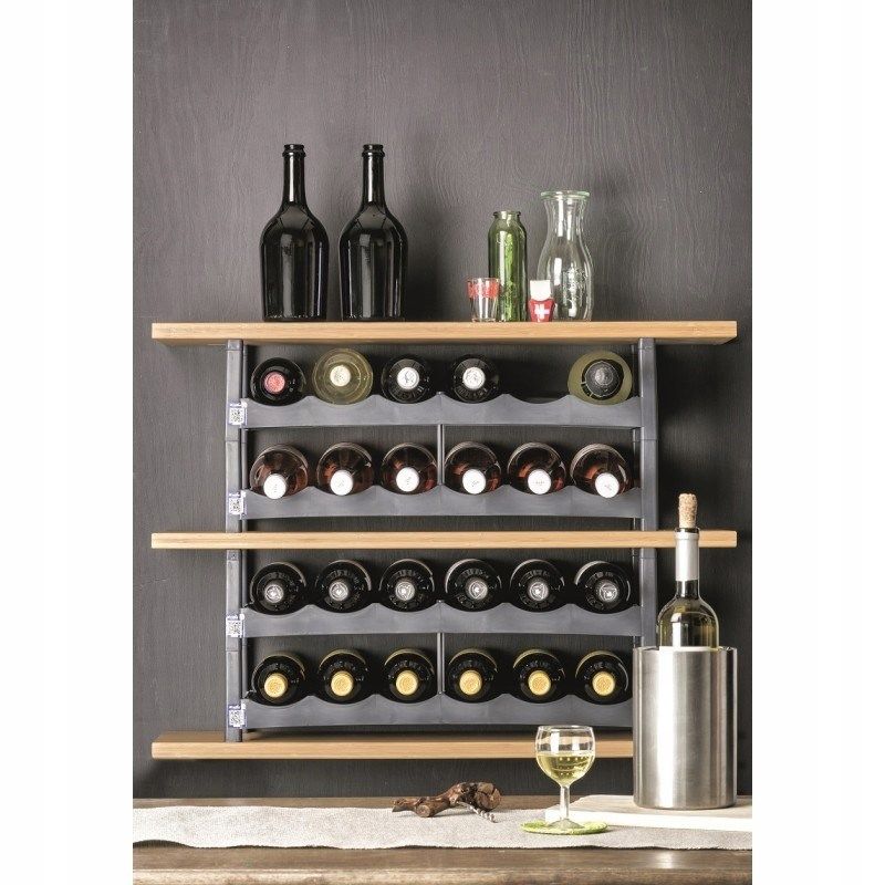 ROTHO VARIO wine rack anthracite Dla zwierząt/Miski, pojemniki i poidełka (uniwersalne) Your Sports Performance