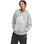 adidas Essentials Big Logo Oversized French Terry Hoodie W IC9865 Clothing/Lifestyle/adidas Adidas