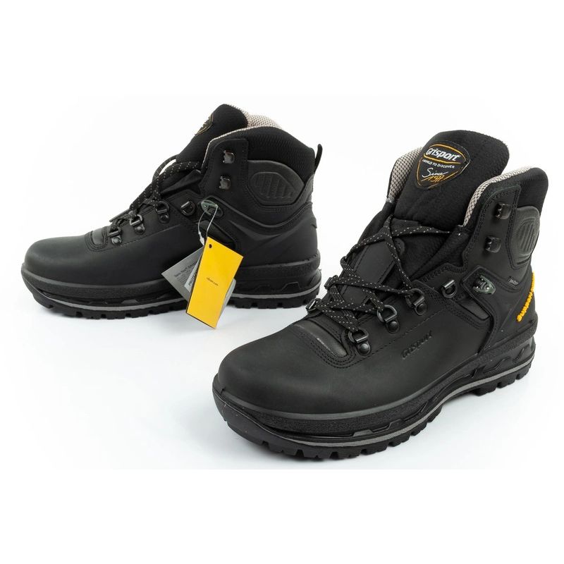 Grisport men's trekking shoes Nero dakar SPO-TEX leather black To be categorized Your Sports Performance