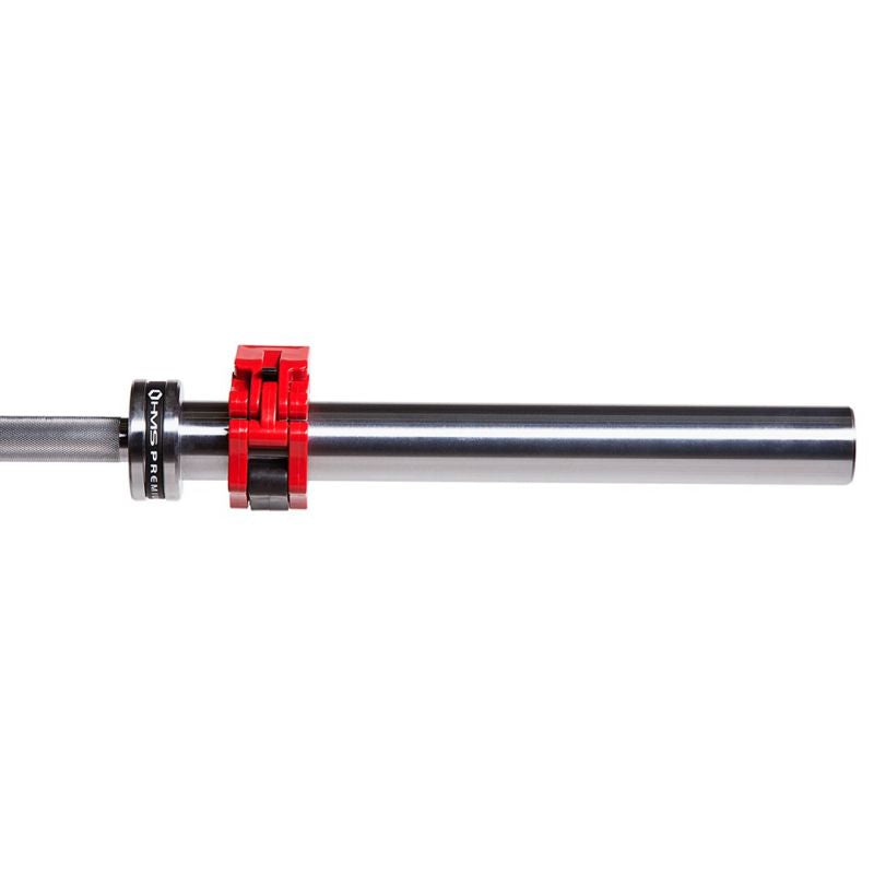 Olympic bar 20 kg / 2200 mm with lock jaw clamps HMS GO685 In preparation Your Sports Performance