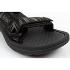 Lee Cooper men's shoes with velcro straps for summer beach sandals, lightweight black