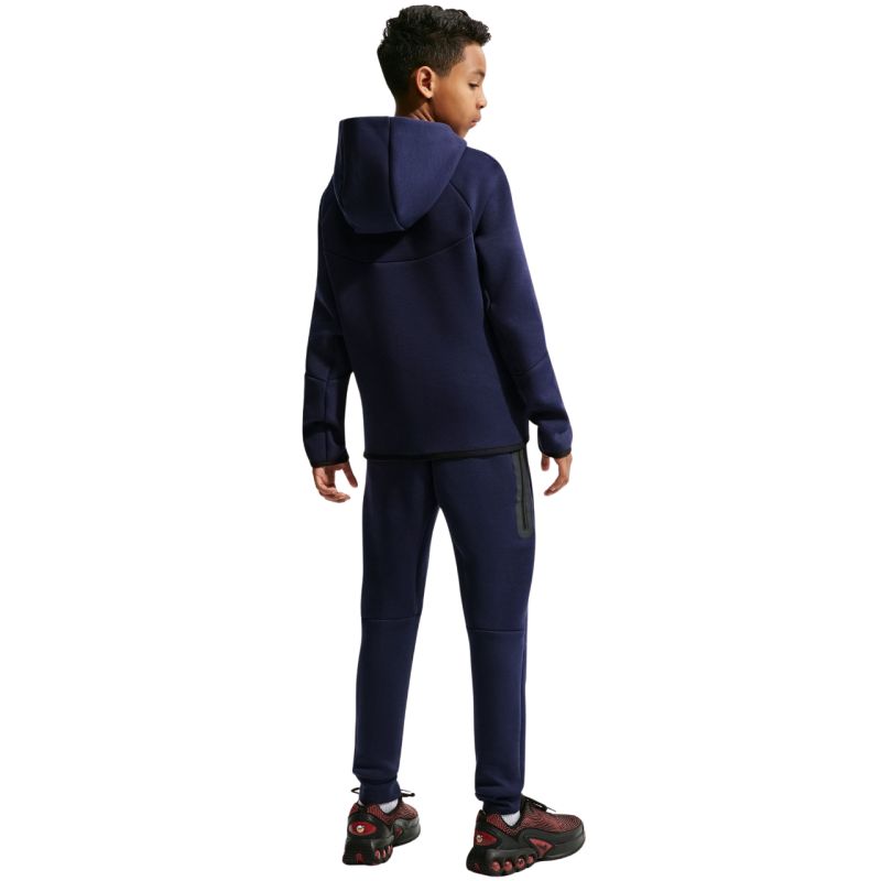 Nike FC Barcelona Tech Fleece Kids' Sweatshirt Navy Blue II3722 498