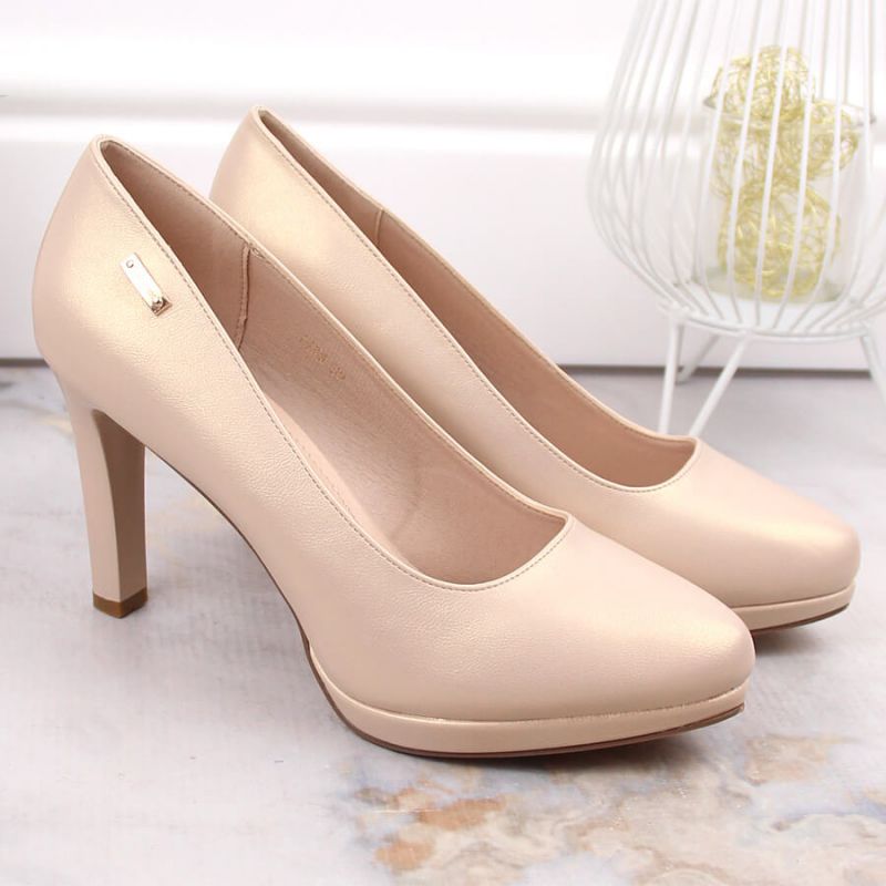 Sergio Leone W SK53N beige high-heeled and platform pumps Footwear/Lifestyle/Sergio Leone Your Sports Performance