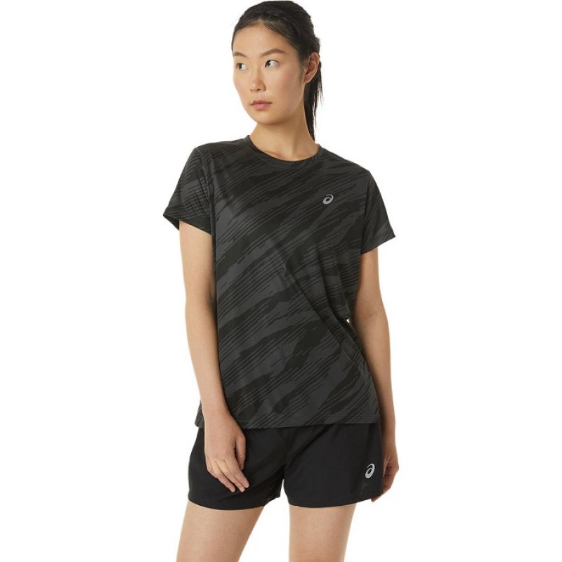 Asics Core All Over Print SS Top W 2012C646020 Clothing/Running Asics