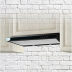 Under-cabinet hood AKPO WK-7 K GLASS 60 BLACK/BLACK GLASS (600mm; black) AGD - Produkty/Okapy kuchenne Your Sports Performance