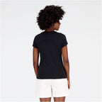 New Balance Essentials Stacked Logo CO BK T-shirt W WT31546BK Clothing/Lifestyle/T-shirts/New Balance New Balance