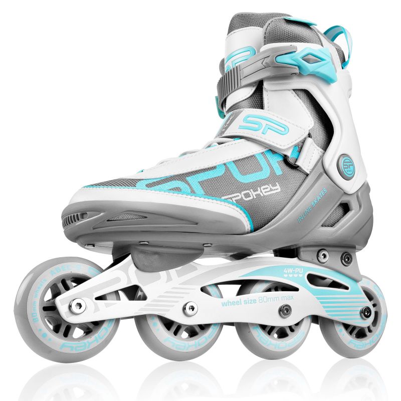 Inline skates Spokey Prime Pro WH/TQ 40 926968 Accessories/Skating/Rolki (pozostałe) Your Sports Performance