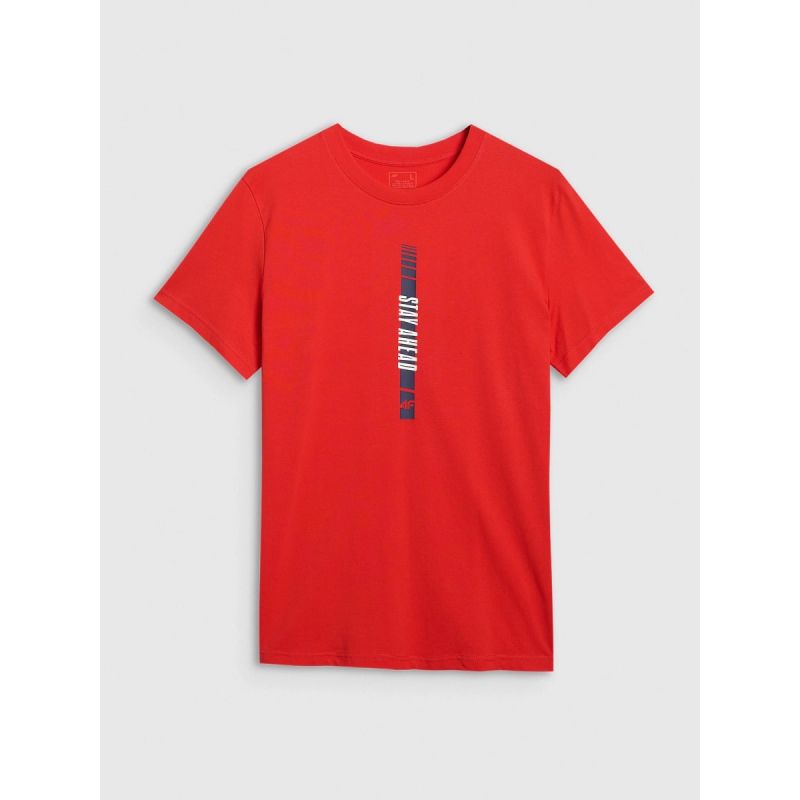 Men's regular printed T-shirt 4F 4FRAW25TTSHM3225-62S *Kategoria tymczasowa Your Sports Performance