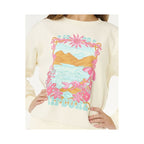 RIP CURL Sunshine Squad Crew-Girl Sweatshirt White