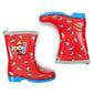 Perletti children's rain boots little fireman for boys In preparation Your Sports Performance