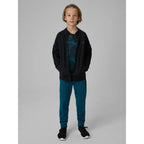 Regular sports sweatshirt without hood for boys 4F 4FJRSS26TFSWM0991-20S 4f