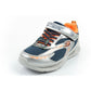 Skechers Glow Strider LED Children's Sports Shoes for Boys Silver Skechers