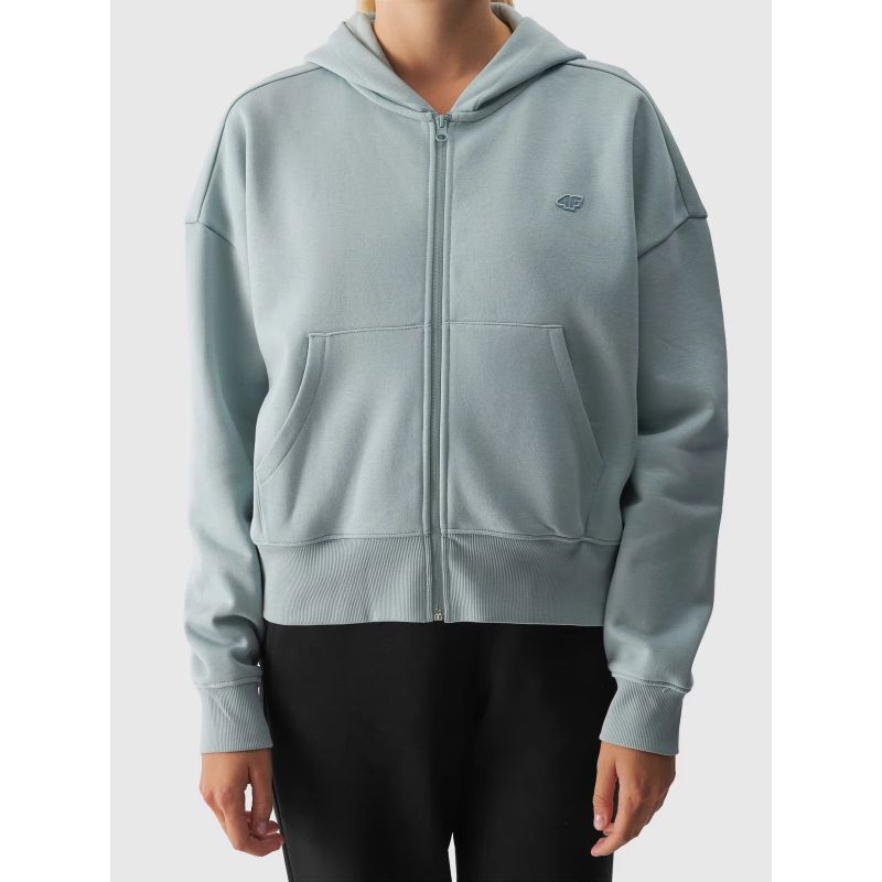 Women's zip-up hooded sweatshirt 4F 4FWAW24TSWSF1306-47S *Kategoria tymczasowa Your Sports Performance