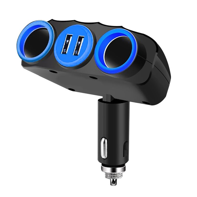 VAKOSS CAR ADAPTER TP-3268K, 2X CIGARETTE LIGHTER SOCKET + 2X USB Elektronika i akcesoria/Akcesoria do zapalniczki samochodowej Your Sports Performance