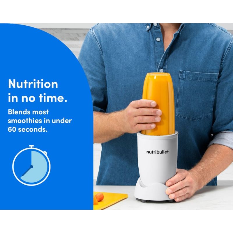 NutriBullet Nb907MAW Jug Blender, Matte White AGD - Produkty/Miksery / Blendery Your Sports Performance
