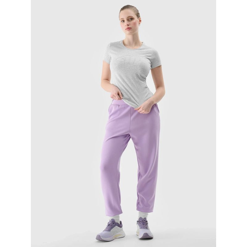 Women's slim T-shirt with logo 4F 4FWSS24TTSHF1163-27M *Kategoria tymczasowa Your Sports Performance