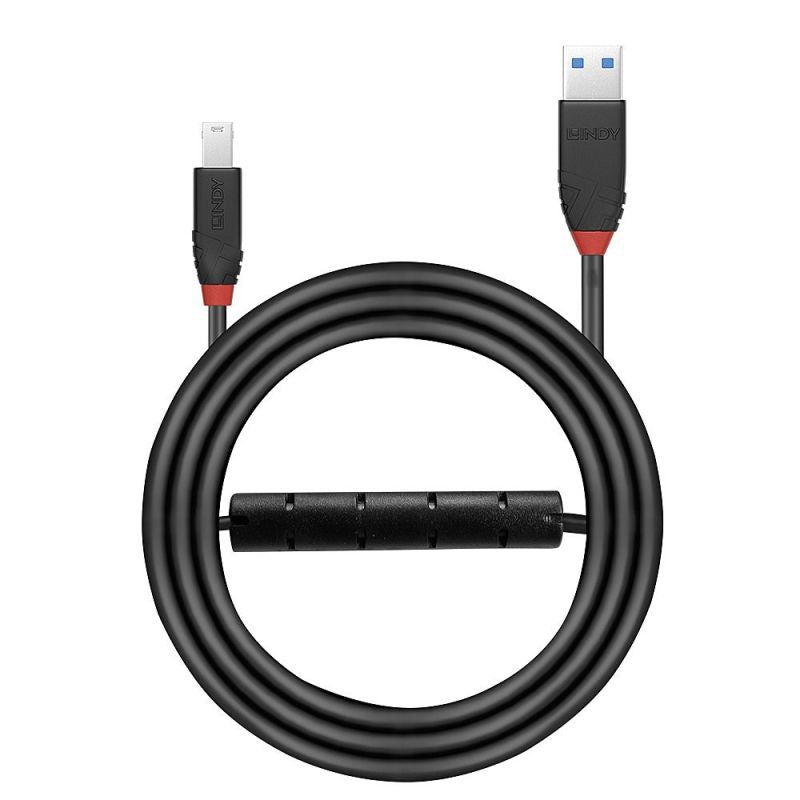 CABLE USB 3.0 A/B ACTIVE 10M/43227 LINDY Kable i adaptery/Kable USB Your Sports Performance