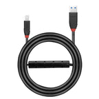 CABLE USB 3.0 A/B ACTIVE 10M/43227 LINDY Kable i adaptery/Kable USB Your Sports Performance