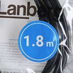 LANBERG USB-A 2.0 M/M CABLE 1.8M BLACK CA-USBA-20CU-0018-BK Kable i adaptery/Kable USB Your Sports Performance