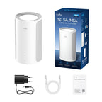 CUDY P2 5G Router with Wi-Fi 6, AX3000 4×4 MIMO Komunikacja i łączność/Routery 3G/4G/5G Your Sports Performance