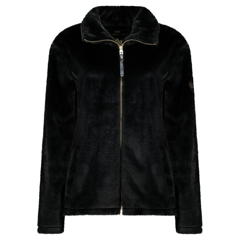 Geographical Norway TOFURE BLACK DB LADY 0124 Women's Fleece Jacket (WZ8142F/GN-BLACK)