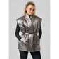 CASALL Mellow Wrap Quilt Vest Gray Casall