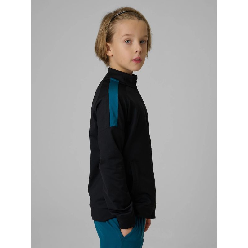 Regular sports sweatshirt without hood for boys 4F 4FJRSS26TFSWM0991-20S 4f