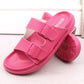Big Star W INT2004E foam flip-flops with buckles, fuchsia Footwear/Outdoor/Big Star Your Sports Performance