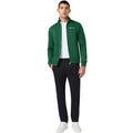 Champion Sweatsuit men's green and black tracksuit 221786 GS559