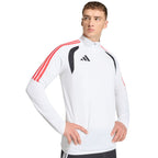 Men's adidas Tiro 26 League Training Top white, black, and red KR0371 In preparation Your Sports Performance