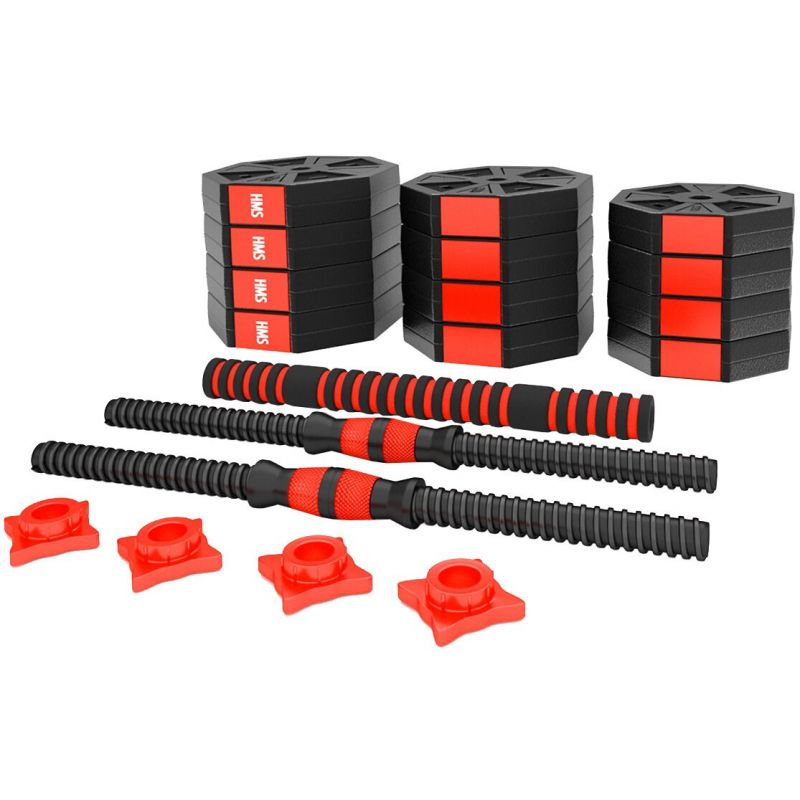 Composite dumbbell HMS SGC20 20kg + barbell In preparation Your Sports Performance